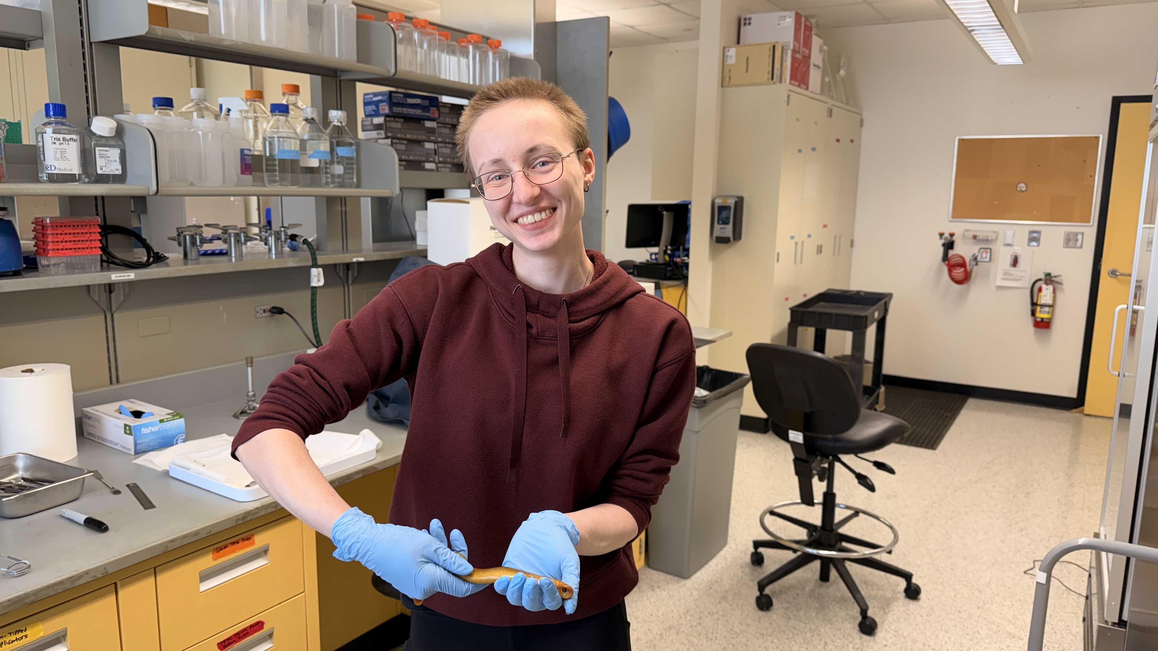 Sam Lampman research photo